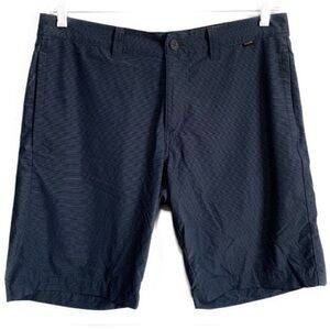 Travis Matthew Mens Blue Stripes Shorts